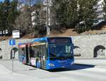 SBC Chur/771189/233672---engadin-bus-st-moritz (233'672) - Engadin Bus, St. Moritz - Nr. 112/GR 100'112 - Mercedes am 10. Mrz 2022 beim Bahnhof St. Moritz