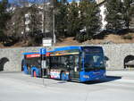 SBC Chur/771190/233673---engadin-bus-st-moritz (233'673) - Engadin Bus, St. Moritz - Nr. 112/GR 100'112 - Mercedes am 10. Mrz 2022 beim Bahnhof St. Moritz