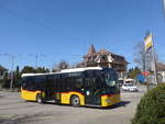 (224'609) - Funi-Car, Biel - NR. EP08/BE 468'290 - Mercedes (ex Eurobus, Bern Nr. 8) am 29. Mrz 2021 beim Bahnhof Ins