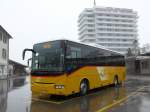 (149'048) - Fontana, Ilanz - Nr. 6/GR 11'775 - Irisbus am 1. Mrz 2014 beim Bahnhof Ilanz