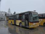 (149'063) - Fontana, Ilanz - Nr. 22/GR 105'478 - Irisbus am 1. Mrz 2014 beim Bahnhof Ilanz