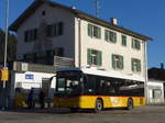 (177'095) - Fontana, Ilanz - Nr. 9/GR 50'209 - Scania/Hess am 10. Dezember 2016 beim Bahnhof Ilanz
