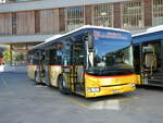 solerafontana-ilanz/756083/229261---fontana-ilanz---nr (229'261) - Fontana, Ilanz - Nr. 22/GR 105'478 - Irisbus am 15. Oktober 2021 beim Bahnhof Ilanz