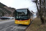 scania-ch-aufbau/909462/284636---gaudenz-andeer---gr (284'636) - Gaudenz, Andeer - GR 190'181/PID 4804 - Scania/Hess (ex GR 1866; ex GR 163'715; ex Stutz, Jonen; ex PostAuto Bern; ex AVG Meiringen Nr. 67; ex AVG Meiringen Nr. 76; ex Steiner, Messen) am 6. Februar 2026 in Andeer, Parkplatz