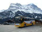 (246'205) - Grindelwaldbus, Grindelwald - Nr. 21/BE 100'930 - Setra am 17. Februar 2023 beim Bahnhof Grindelwald