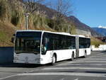 (244'908) - Intertours, Domdidier - Nr. 658/FR 300'658 - Mercedes (ex Nr. 206; ex VZO Grningen Nr. 51) am 10. Januar 2023 beim Bahnhof Tenero