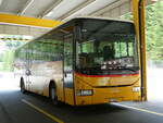 (252'078) - Jaggi, Kippel - Nr. 25/VS 24'043/PID 5056 - Irisbus am 25. Juni 2023 beim Bahnhof Goppenstein