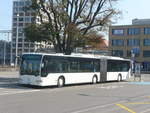 (220'739) - Interbus, Yverdon - Nr. 211/AG 559'331 - Mercedes (ex BVB Basel Nr. 792; ex VZO Grningen Nr. 24) am 13. September 2020 beim Bahnhof Lenzburg (Einsatz Eurobus)