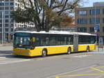 (220'756) - Interbus, Yverdon - Nr. 214/AG 559'333 - Mercedes (ex BVB Basel Nr. 793; ex ASN Stadel Nr. 183) am 13. September 2020 beim Bahnhof Lenzburg (Einsatz Eurobus)