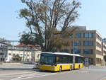 (220'757) - Interbus, Yverdon - Nr. 214/AG 559'333 - Mercedes (ex BVB Basel Nr. 793; ex ASN Stadel Nr. 183) am 13. September 2020 beim Bahnhof Lenzburg (Einsatz Eurobus)