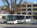 (222'681) - Interbus, Yverdon - Nr. 211/AG 559'331 - Mercedes (ex BVB Basel Nr. 792; ex VZO Grningen Nr. 24) am 25. Oktober 2020 beim Bahnhof Lenzburg (Einsatz Eurobus)