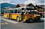 (036'629) - Kbli, Gstaad - BE 235'726 - Volvo/Lauber am 29. August 1999 beim Bahnhof Gstaad