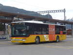 kubli-gstaad/693652/215131---kuebli-gstaad---be (215'131) - Kbli, Gstaad - BE 104'023 - Setra (ex Nr. 1) am 14. Mrz 2020 beim Bahnhof Gstaad