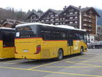 kubli-gstaad/693659/215138---kuebli-gstaad---nr (215'138) - Kbli, Gstaad - Nr. 6/BE 107'055 - Setra am 14. Mrz 2020 beim Bahnhof Gstaad
