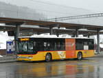 (245'066) - Kbli, Gstaad - BE 104'023/PID 5203 - Setra (ex Nr. 1) am 15. Januar 2023 beim Bahnhof Gstaad