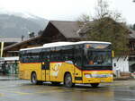 (256'827) - Kbli, Gstaad - Nr. 3/BE 330'862/PID 4535 - Setra am 9. November 2023 beim Bahnhof Gstaad