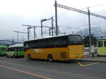 (232'606) - MOB Montreux - VS 49'249 - Irisbus (ex TPC Aigle Nr. CP24; ex TPC Aigle VD 1085) am 31. Januar 2022 beim Bahnhof Aigle