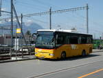 (234'587) - MOB Montreux - VS 49'249 - Irisbus (ex TPC Aigle Nr. CP24; ex TPC Aigle VD 1085) am 15. April 2022 beim Bahnhof Aigle