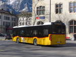 (214'197) - Niederer, Filzbach - Nr. 3/GL 61 - Mercedes am 15. Februar 2020 beim Bahnhof Glarus