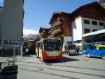 (133'360) - OBZ Zermatt - Nr. 12/VS 98'912 - Vetter am 22. April 2011 beim Bahnhof Zermatt