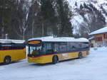 (213'431) - PostAuto Bern - BE 402'467 - Scania/Hess (ex AVG Meiringen Nr. 67; ex AVG Meiringen Nr. 76; ex Steiner, Messen) am 5. Januar 2020 auf der Schwarzwaldalp