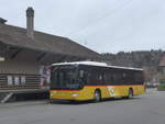 PostAuto Bern/693132/215043---postauto-bern---nr (215'043) - PostAuto Bern - Nr. 5/BE 316'773 - Mercedes (ex Klopfstein, Laupen Nr. 5) am 2. Mrz 2020 beim Bahnhof Laupen