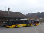 PostAuto Bern/694679/215389---postauto-bern---nr (215'389) - PostAuto Bern - Nr. 636/BE 560'405 - Mercedes am 22. Mrz 2020 beim Bahnhof Laupen