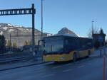 PostAuto Bern/722659/223027---postauto-bern---be (223'027) - PostAuto Bern - BE 610'540 - Mercedes am 16. Dezember 2020 beim Bahnhof Leissigen