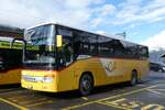 Gstaad/911125/285153---postauto-bern---be (285'153) - PostAuto Bern - BE 707'891/PID 4535 - Setra (ex Nr. 3; ex K�bli, Gstaad Nr. 3) am 1. M�rz 2026 beim Bahnhof Gstaad