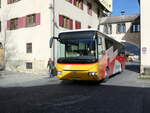 (242'283) - PostAuto Graubnden - GR 106'551 - Irisbus am 8. November 2022 in Andeer, Hotel Fravi
