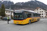 Iveco/910321/284875---postauto-graubuenden---gr (284'875) - PostAuto Graub�nden - GR 170'435/PID 11'311 - Iveco am 14. Februar 2026 in Zernez, Post