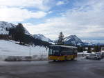 PostAuto Ostschweiz/688709/214021---postauto-ostschweiz---sg (214'021) - PostAuto Ostschweiz - SG 445'304 - Mercedes am 1. Februar 2020 in Schwgalp, Sntis-Schwebebahn