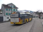 PostAuto Ostschweiz/688887/214041---postauto-ostschweiz---sg (214'041) - PostAuto Ostschweiz - SG 356'506 - Mercedes (ex Schmidt, Oberbren) am 1. Februar 2020 beim Bahnhof Nesslau-Neu St. Johann