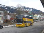 PostAuto Ostschweiz/688896/214050---postauto-ostschweiz---sg (214'050) - PostAuto Ostschweiz - SG 445'308 - Alexander Dennis am 1. Februar 2020 beim Bahnhof Nesslau-Neu St. Johann