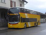 (214'069) - PostAuto Ostschweiz - SG 445'309 - Alexander Dennis am 1. Februar 2020 beim Bahnhof Nesslau-Neu St. Johann
