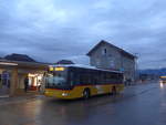 PostAuto Ostschweiz/688950/214076---postauto-ostschweiz---sz (214'076) - PostAuto Ostschweiz - SZ 58'004 - Mercedes (ex Kistler, Reichenburg) am 1. Februar 2020 beim Bahnhof Siebnen-Wangen