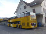 PostAuto Ostschweiz/720043/222455---postauto-ostschweiz---sg (222'455) - PostAuto Ostschweiz - SG 445'305 - Alexander Dennis (ex AR 45'267) am 22. Oktober 2020 beim Bahnhof Nesslau-Neu St. Johann
