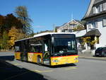 (229'750) - PostAuto Ostschweiz - SG 359'639 - Mercedes (ex Abderhalden, Wildhaus) am 23. Oktober 2021 beim Bahnhof Nesslau-Neu St. Johann