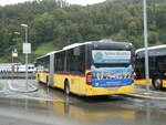 PostAuto Ostschweiz/826650/255403---postauto-ostschweiz---sz (255'403) - PostAuto Ostschweiz - SZ 58'001/PID 5181 - Mercedes (ex Kistler, Reichenburg) am 18. September 2023 beim Bahnhof Ziegelbrcke