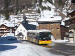 (214'759) - PostAuto Wallis - VS 32'092 - Scania/Hess (ex In Albon, Visp) am 22. Februar 2020 in Oberwald, Dorfstrasse