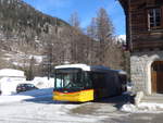 (214'762) - PostAuto Wallis - VS 32'092 - Scania/Hess (ex In Albon, Visp) am 22. Februar 2020 in Oberwald, Schulhaus