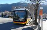 Martigny/910727/285059---postauto-wallis---nr (285'059) - PostAuto Wallis - Nr. 159/VS 574'951/PID 12'159 - eMercedes am 24. Februar 2026 beim Bahnhof Martigny