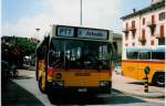 (024'132) - PTT-Regie - P 25'258 - Mercedes am 13. Juli 1998 beim Bahnhof Bellinzona