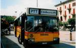 (024'133) - PTT-Regie - P 25'259 - Mercedes am 13. Juli 1998 beim Bahnhof Bellinzona