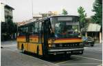 (024'503) - PTT-Regie - P 25'054 - Setra am 14. Juli 1998 beim Bahnhof Locarno