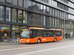 (149'371) - RBS Worblaufen - Nr. 201/BE 800'201 - Mercedes am 23. Mrz 2014 beim Hauptbahnhof Solothurn