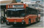 (024'621) - RVBW Wettingen - Nr. 126/AG 15'124 - MAN/R&J am 15. Juli 1998 beim Bahnhof Baden