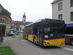 Solaris/733465/224828---sb-trans-sursee-- (224'828) - SB Trans, Sursee - Nr. 18/LU 15'067 - Solaris (ex Nr. 43) am 5. April 2021 beim Bahnhof Hergiswil