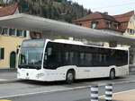 (257'075) - Schneider, Ermenswil - Nr. 2/SG 189'770 - Mercedes am 18. November 2023 beim Bahnhof Wattwil