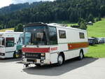(239'127) - Schweizer, Steffisburg - BE 567'235 - Volvo/Van Hool am 20. August 2022 in Wildhaus, Munzenriet